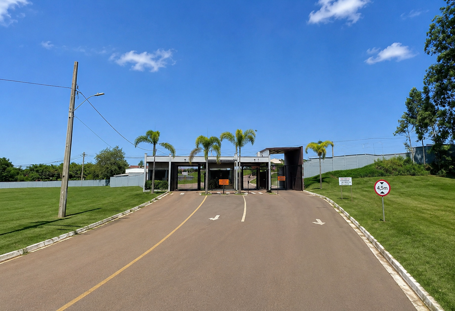 Portaria do Condomínio Campo Alegre